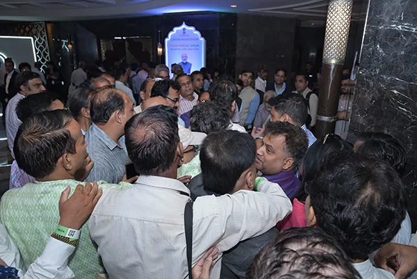Delegates at a technical session